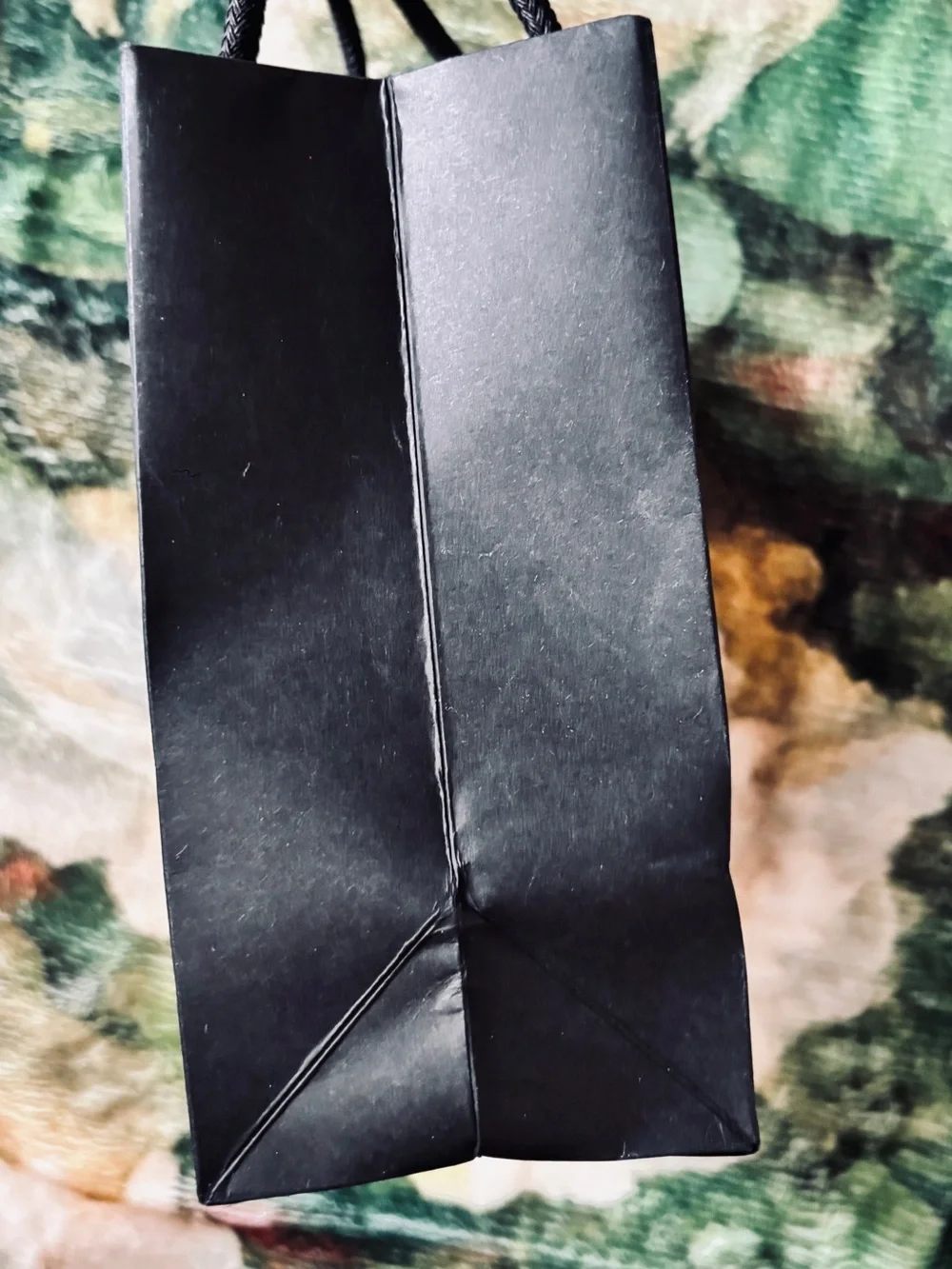 Chanel black small shopping gift bag 6
